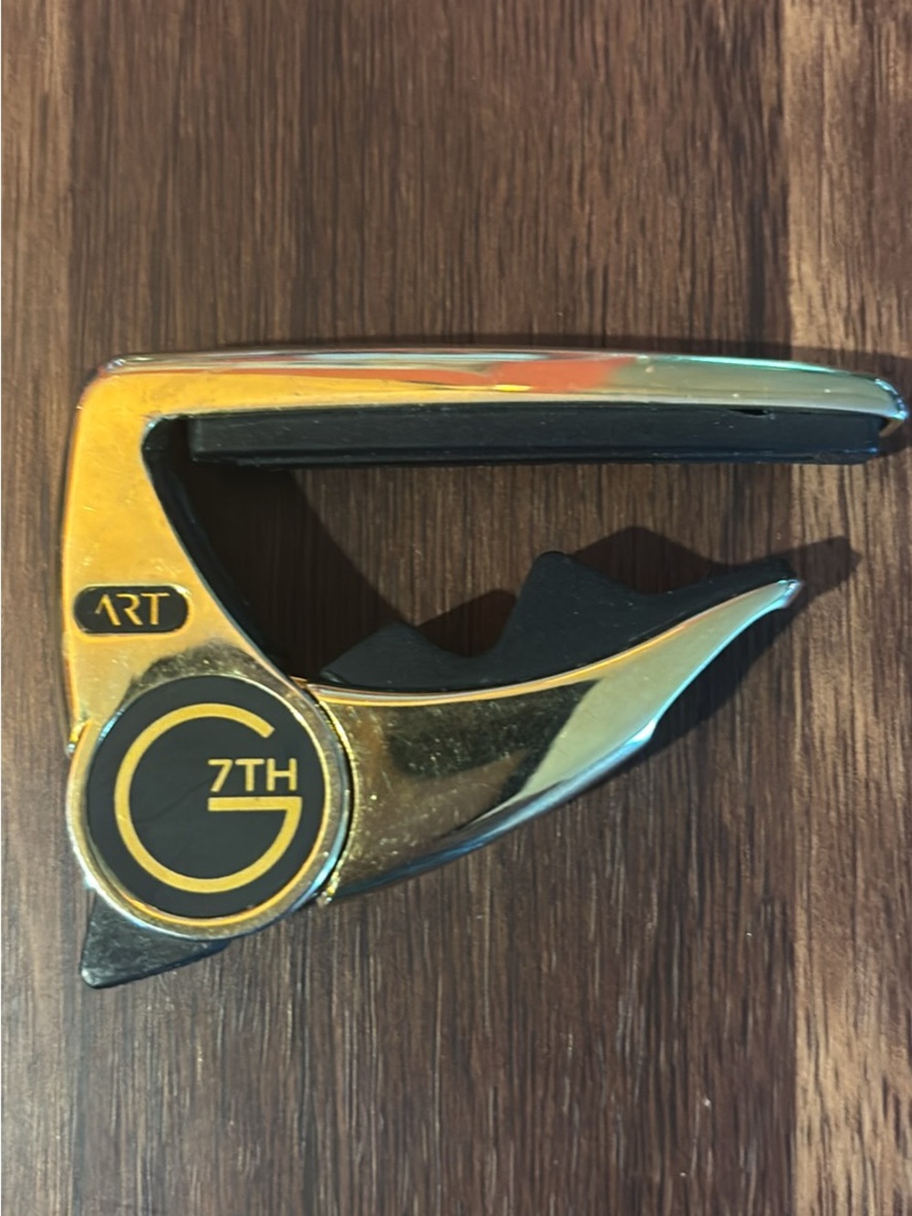 7th G Gold Guitar Capo by - Gold and Black